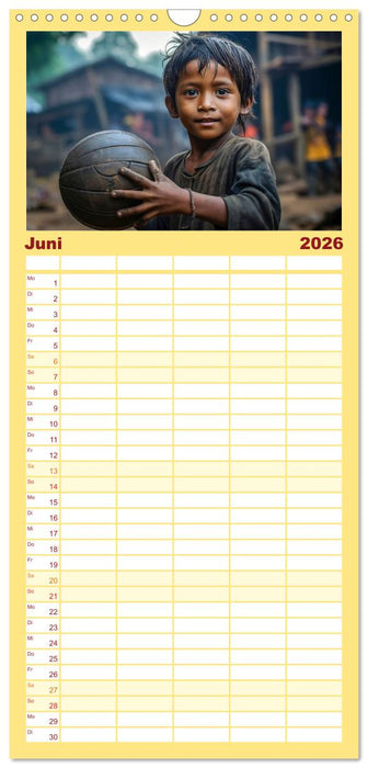 Kinder verzaubern uns (CALVENDO Familienplaner 2026)