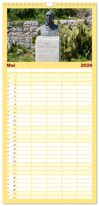 Kroatien - Zauberhaftes Šibenik-Knin (CALVENDO Familienplaner 2026)