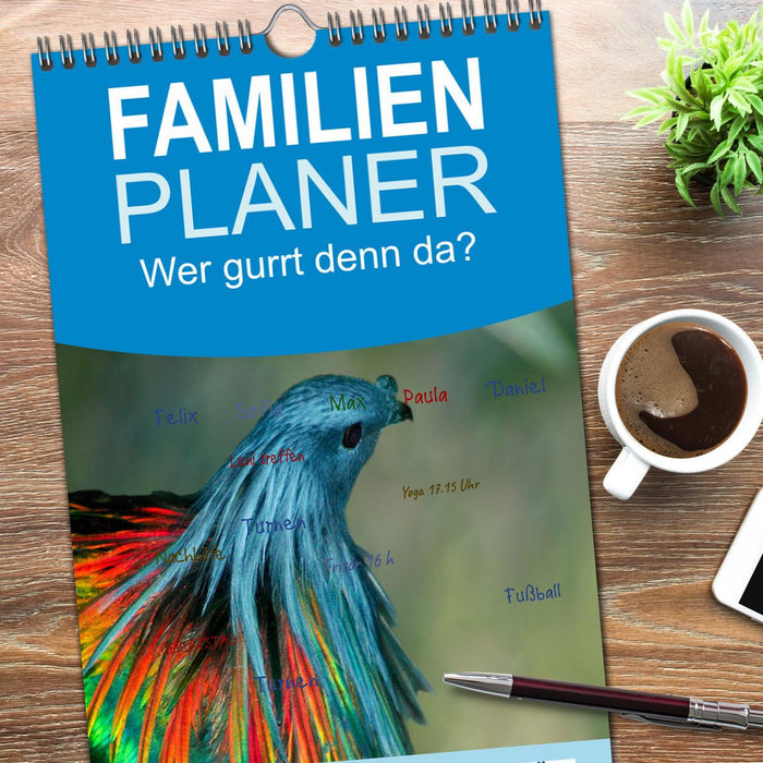 Wer gurrt denn da? (CALVENDO Familienplaner 2026)