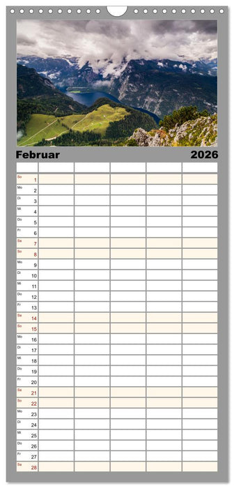 Einzigartige Seen in Bayern (CALVENDO Familienplaner 2026)