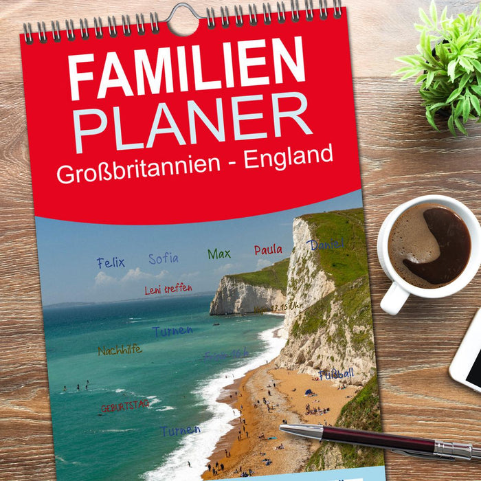 Großbritannien - England (CALVENDO Familienplaner 2026)