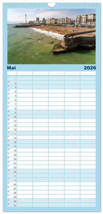 Großbritannien - England (CALVENDO Familienplaner 2026)