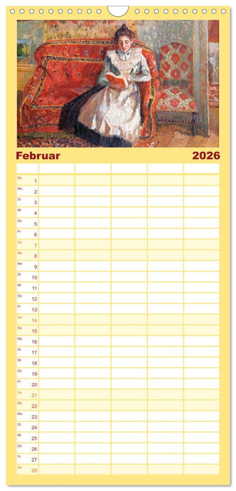 Leserinnen (CALVENDO Familienplaner 2026)