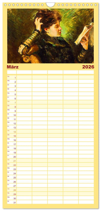 Leserinnen (CALVENDO Familienplaner 2026)