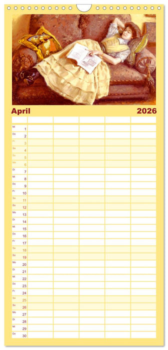 Leserinnen (CALVENDO Familienplaner 2026)