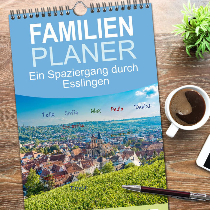 Ein Spaziergang durch Esslingen (CALVENDO Familienplaner 2026)