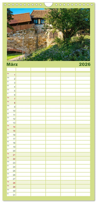 Ein Spaziergang durch Esslingen (CALVENDO Familienplaner 2026)