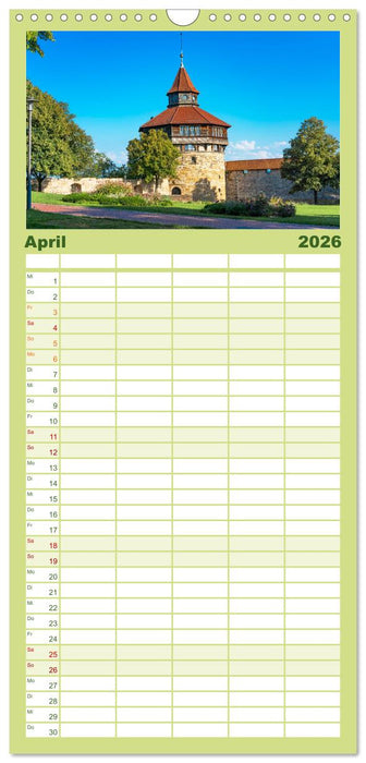 Ein Spaziergang durch Esslingen (CALVENDO Familienplaner 2026)