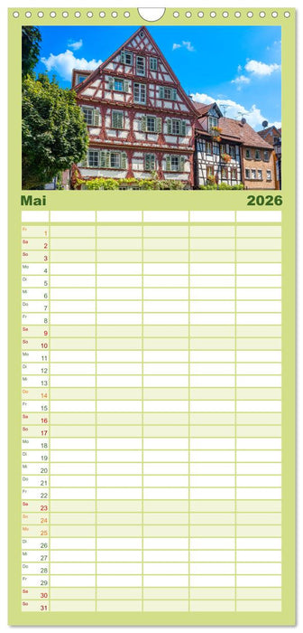 Ein Spaziergang durch Esslingen (CALVENDO Familienplaner 2026)