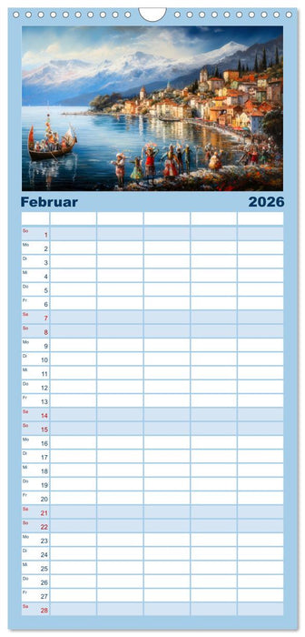 Lieblingssee (CALVENDO Familienplaner 2026)