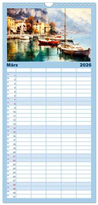 Lieblingssee (CALVENDO Familienplaner 2026)