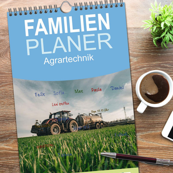 Agrartechnik (CALVENDO Familienplaner 2026)