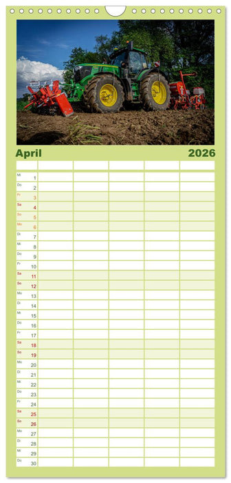 Agrartechnik (CALVENDO Familienplaner 2026)