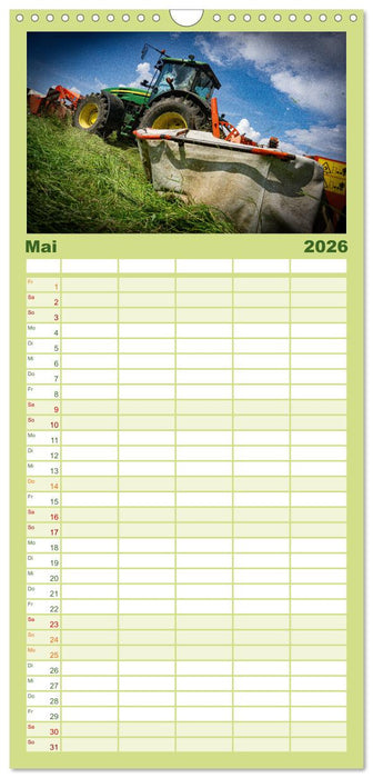 Agrartechnik (CALVENDO Familienplaner 2026)