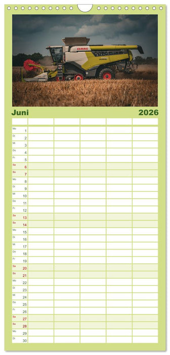 Agrartechnik (CALVENDO Familienplaner 2026)