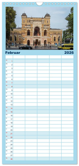 Tiflis - Die Metropole Georgiens (CALVENDO Familienplaner 2026)