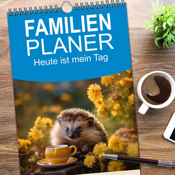 Heute ist mein Tag (CALVENDO Familienplaner 2026)