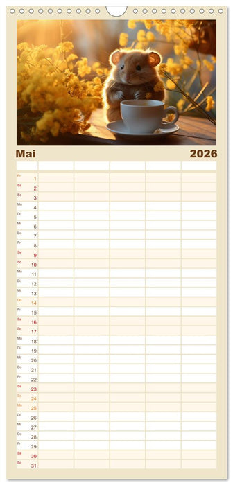 Heute ist mein Tag (CALVENDO Familienplaner 2026)