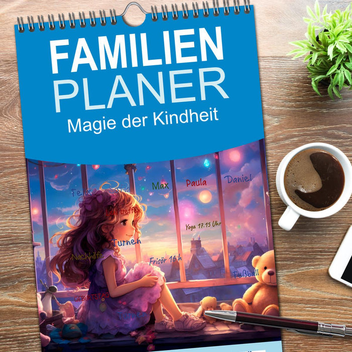 Magie der Kindheit (CALVENDO Familienplaner 2026)