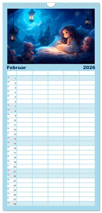 Magie der Kindheit (CALVENDO Familienplaner 2026)