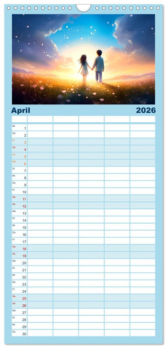 Magie der Kindheit (CALVENDO Familienplaner 2026)