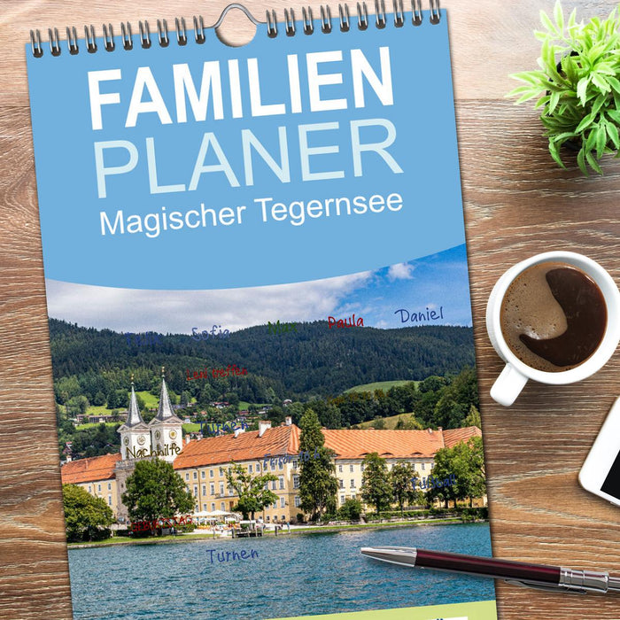 Magischer Tegernsee (CALVENDO Familienplaner 2026)