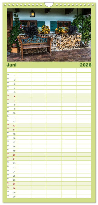 Magischer Tegernsee (CALVENDO Familienplaner 2026)