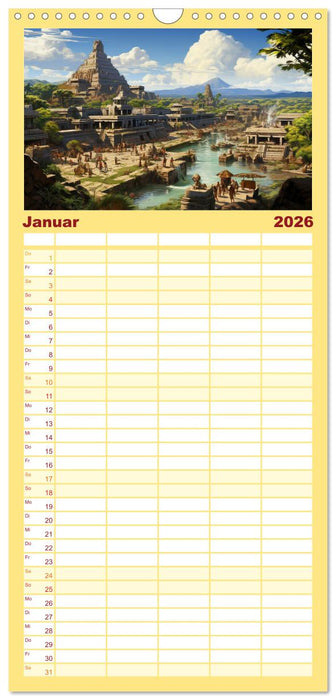 Es war einmal in Südamerika (CALVENDO Familienplaner 2026)