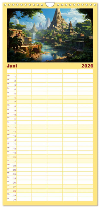 Es war einmal in Südamerika (CALVENDO Familienplaner 2026)