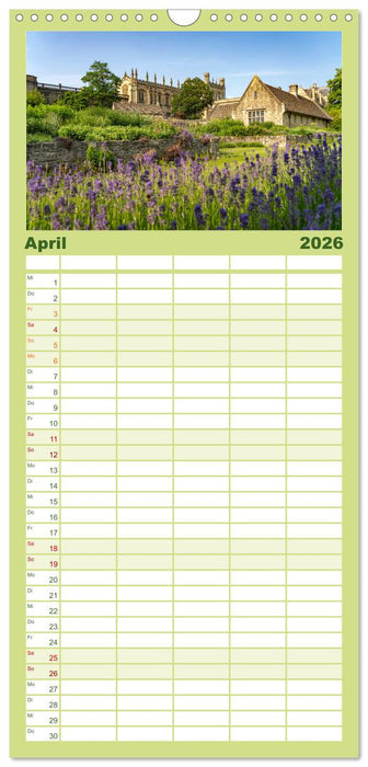 England - Oxford (CALVENDO Familienplaner 2026)