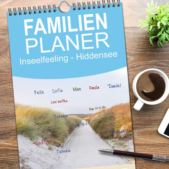 Inseelfeeling - Hiddensee (CALVENDO Familienplaner 2026)