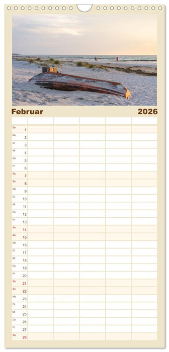 Inseelfeeling - Hiddensee (CALVENDO Familienplaner 2026)