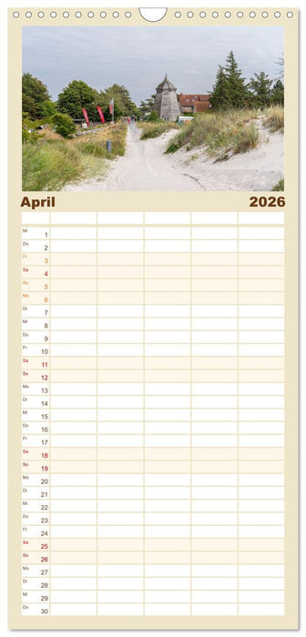 Inseelfeeling - Hiddensee (CALVENDO Familienplaner 2026)