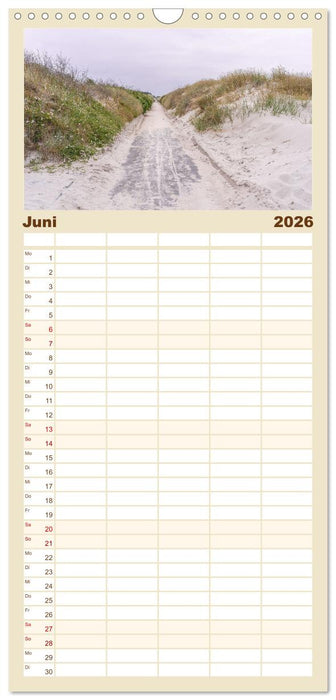 Inseelfeeling - Hiddensee (CALVENDO Familienplaner 2026)