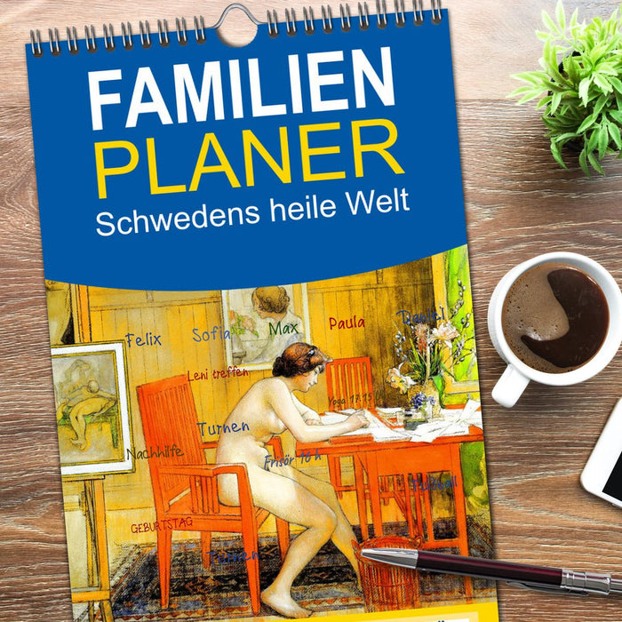 Schwedens heile Welt (CALVENDO Familienplaner 2026)
