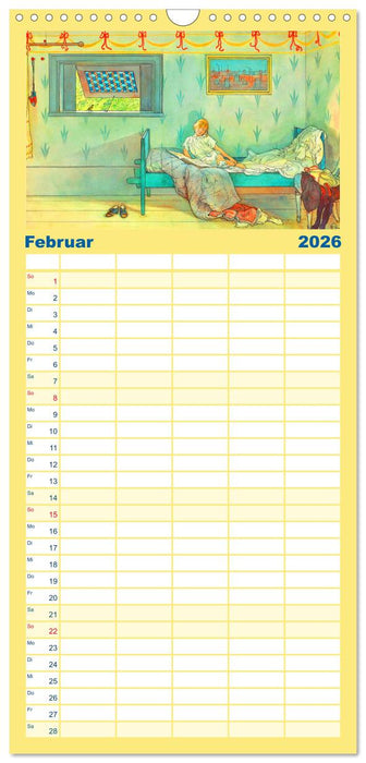 Schwedens heile Welt (CALVENDO Familienplaner 2026)