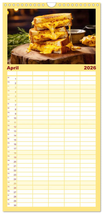 BBQ Feuerzauber - Grillkalender (CALVENDO Familienplaner 2026)