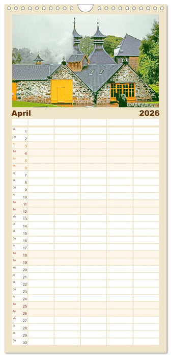 Whisky: Reine Geschmacksache (CALVENDO Familienplaner 2026)