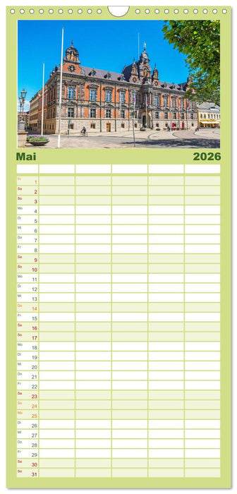 Traumhaftes Schweden: Weites Land im Norden Europas (CALVENDO Familienplaner 2026)