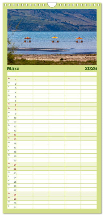 Kefalonia Kleine Juwelen im Ionischen Meer (CALVENDO Familienplaner 2026)