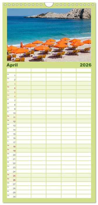 Kefalonia Kleine Juwelen im Ionischen Meer (CALVENDO Familienplaner 2026)