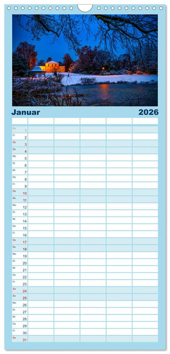 Blickfang Darmstadt! (CALVENDO Familienplaner 2026)