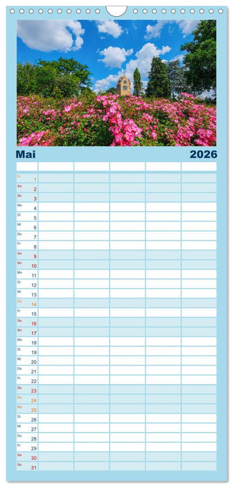 Blickfang Darmstadt! (CALVENDO Familienplaner 2026)