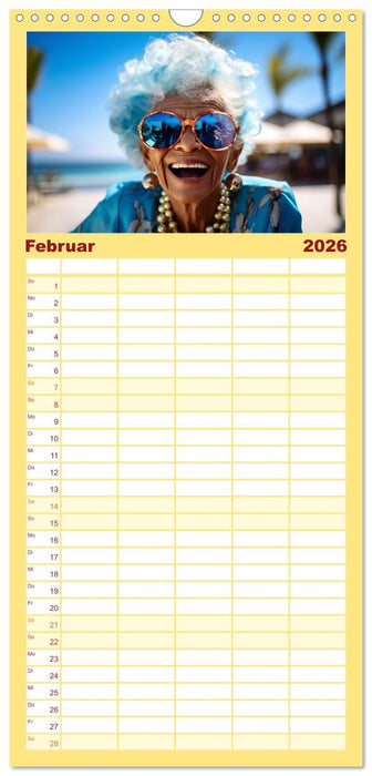 Zeit für Party (CALVENDO Familienplaner 2026)