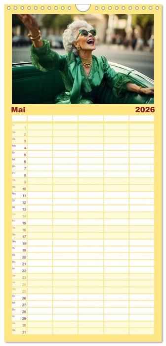 Zeit für Party (CALVENDO Familienplaner 2026)