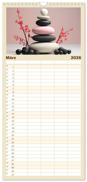 Einklang und Harmonie (CALVENDO Familienplaner 2026)