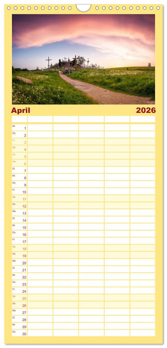 Traumhaftes Baltikum (CALVENDO Familienplaner 2026)