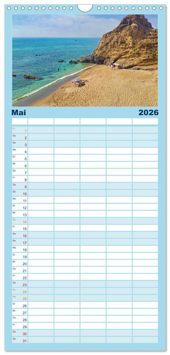 Andalusien, Architektur und Tradition (CALVENDO Familienplaner 2026)