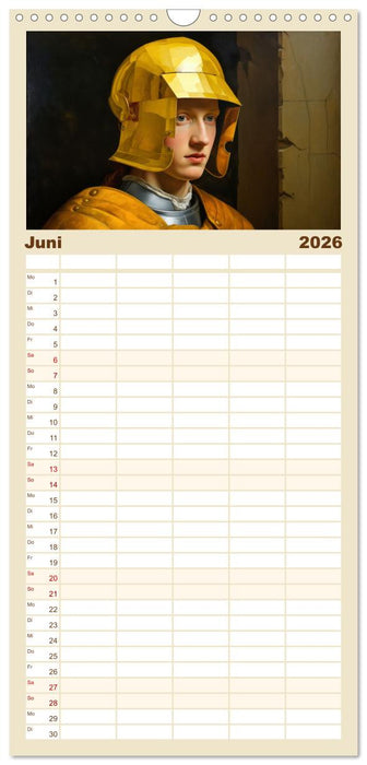 Malertausch (CALVENDO Familienplaner 2026)