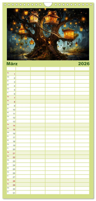 Hallo! Ich bin die Honigbiene (CALVENDO Familienplaner 2026)